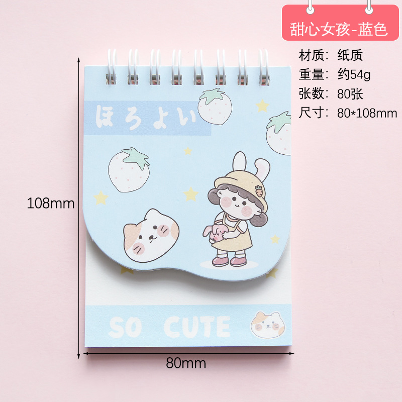 Sổ tay ghi chú dễ thương 2 phong cách - Minipad sổ tay ghi nhớ cute - Corgi Shop