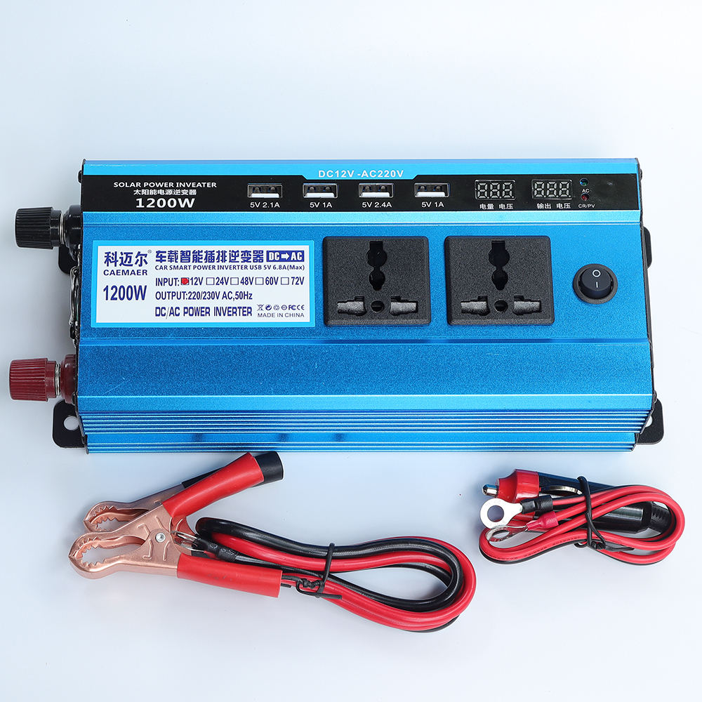 Bộ kích điện inverter Caemaer 12V 220V biến tần 1200W