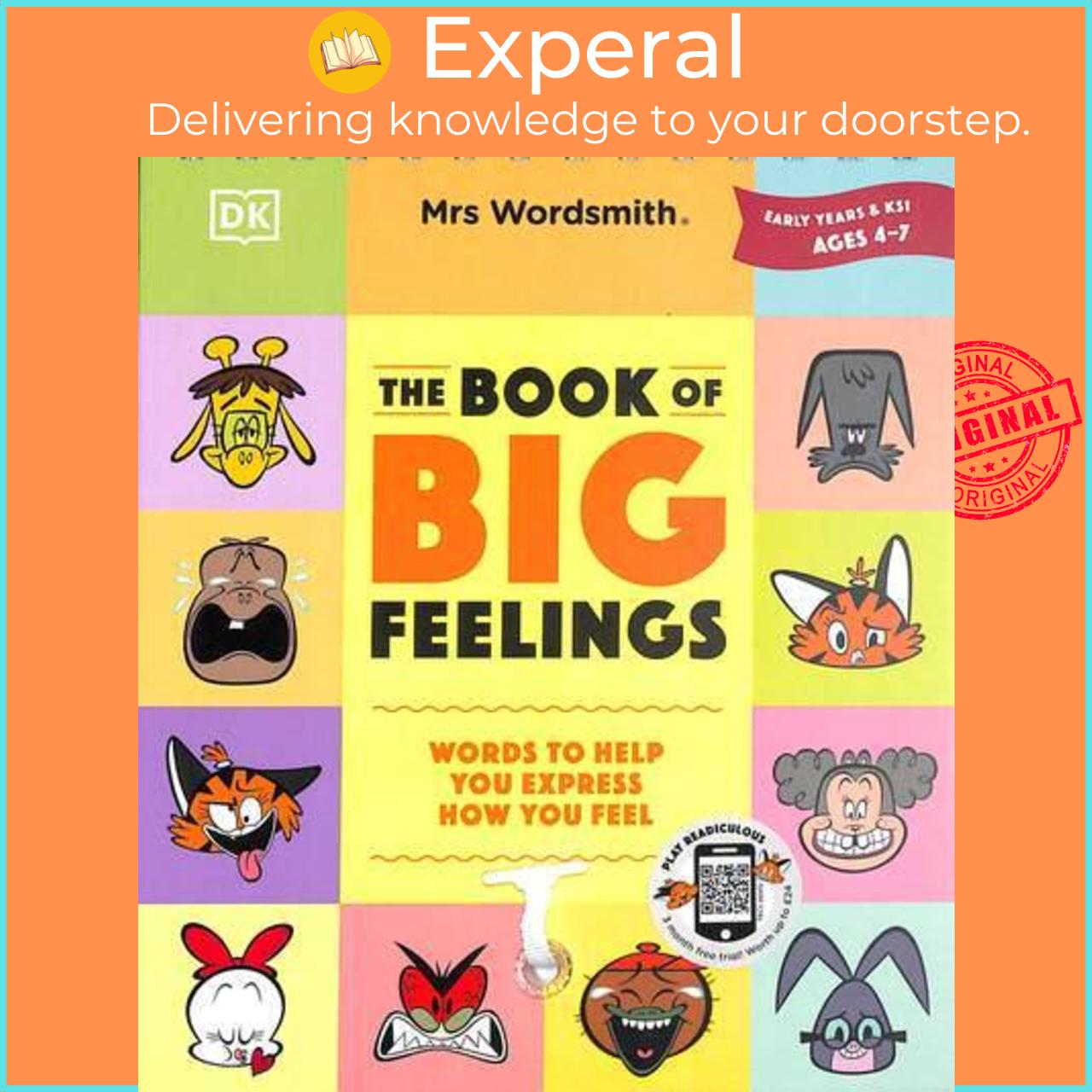 Sách - The Book of Big Feelings Words to H by Mrs Wordsmith (Programme) (issuing body) (UK edition, Spiral / Comb Bound)