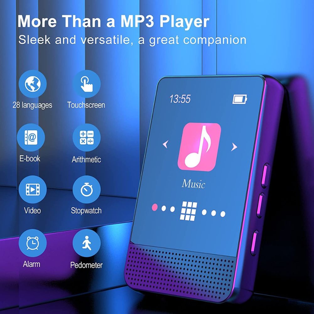 Máy nghe nhạc MP3 Bluetooth RUIZU M16 32GB - Hàng nhập khẩu