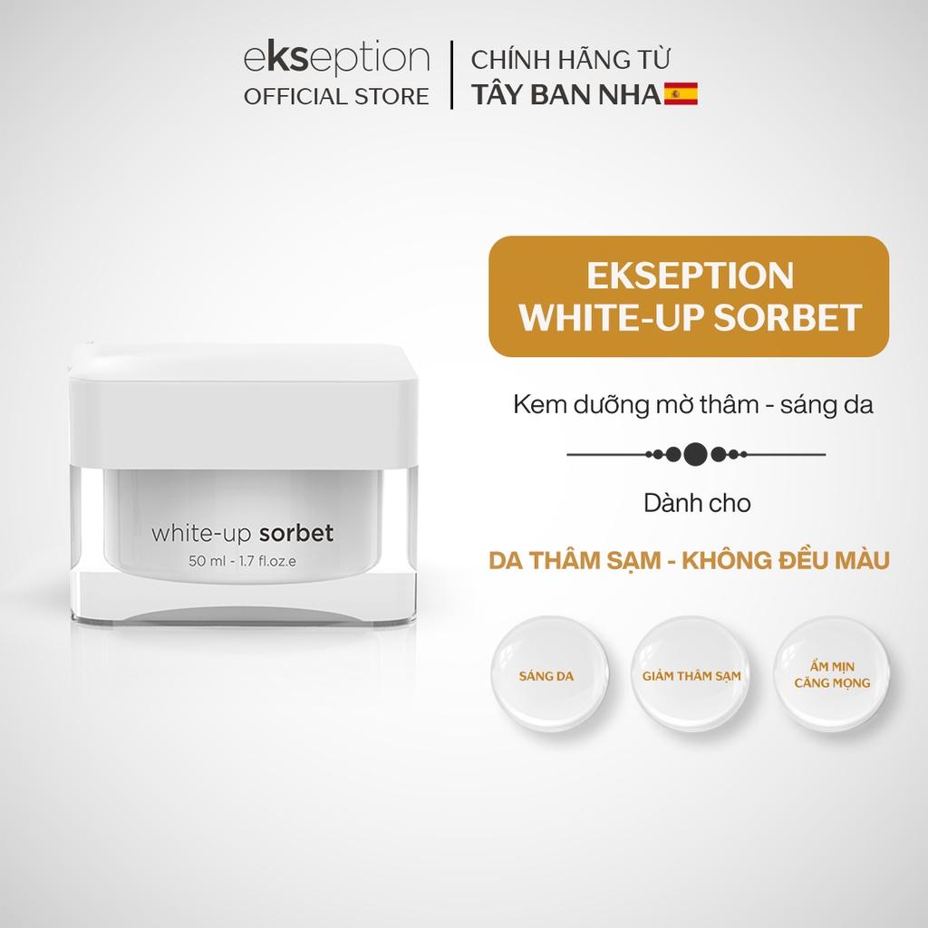 Kem dưỡng da giảm thâm trắng sáng đều màu Ekseption White-up Sorbet 50ml