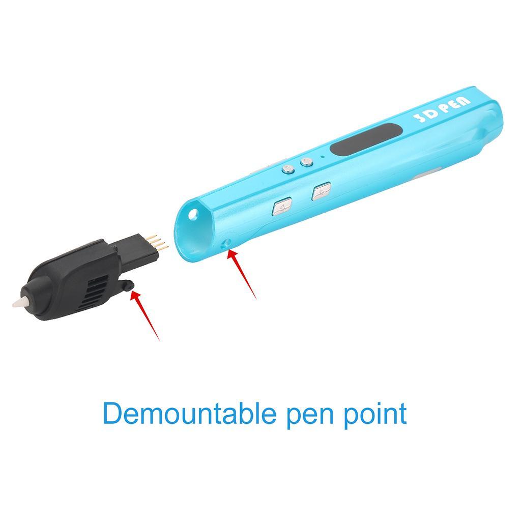 3D Printing Drawing Printer Pen  PLA Filament LED Display - US