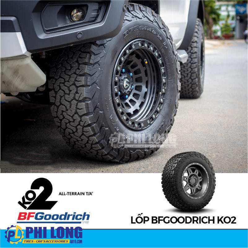 LỐP BFGOODRICH ALL-TERRAIN T/A KO2 LT285/70R17 (MADE IN THAILAND)