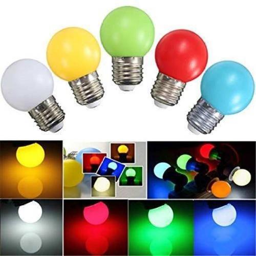 BÓNG LED CHANH NHIỀU MÀU ĐUI E27