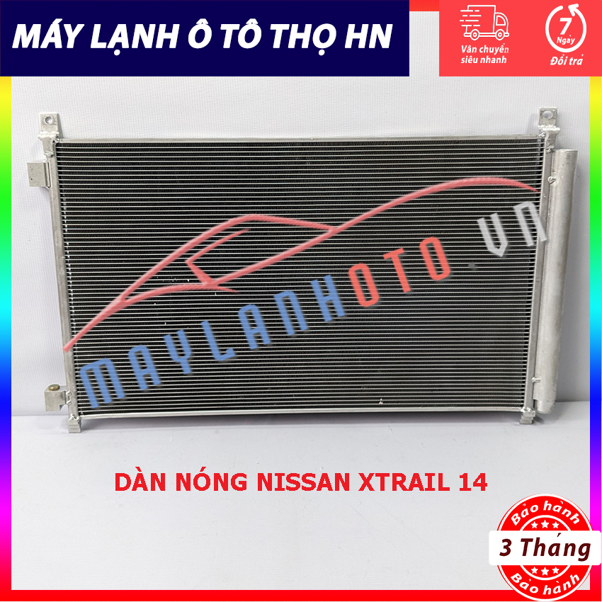 Dàn (giàn) nóng Nissan Xtrail 2016 Hàng xịn Thái Lan (hàng chính hãng nhập khẩu trực tiếp)