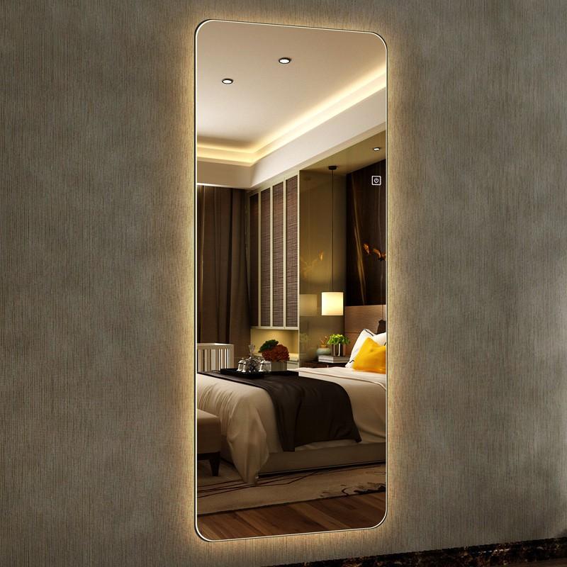 gương led soi toàn thân có cảm ứng thông minh kích thước 60x120 cm - mirror