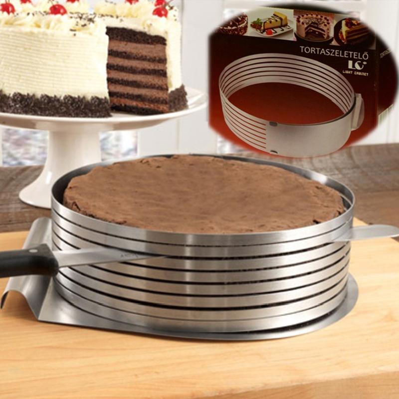 Khuôn Cố Định ANAEAT Hình Tròn Có Thể Điều Chỉnh Tiện Dụng Để Cắt Bánh