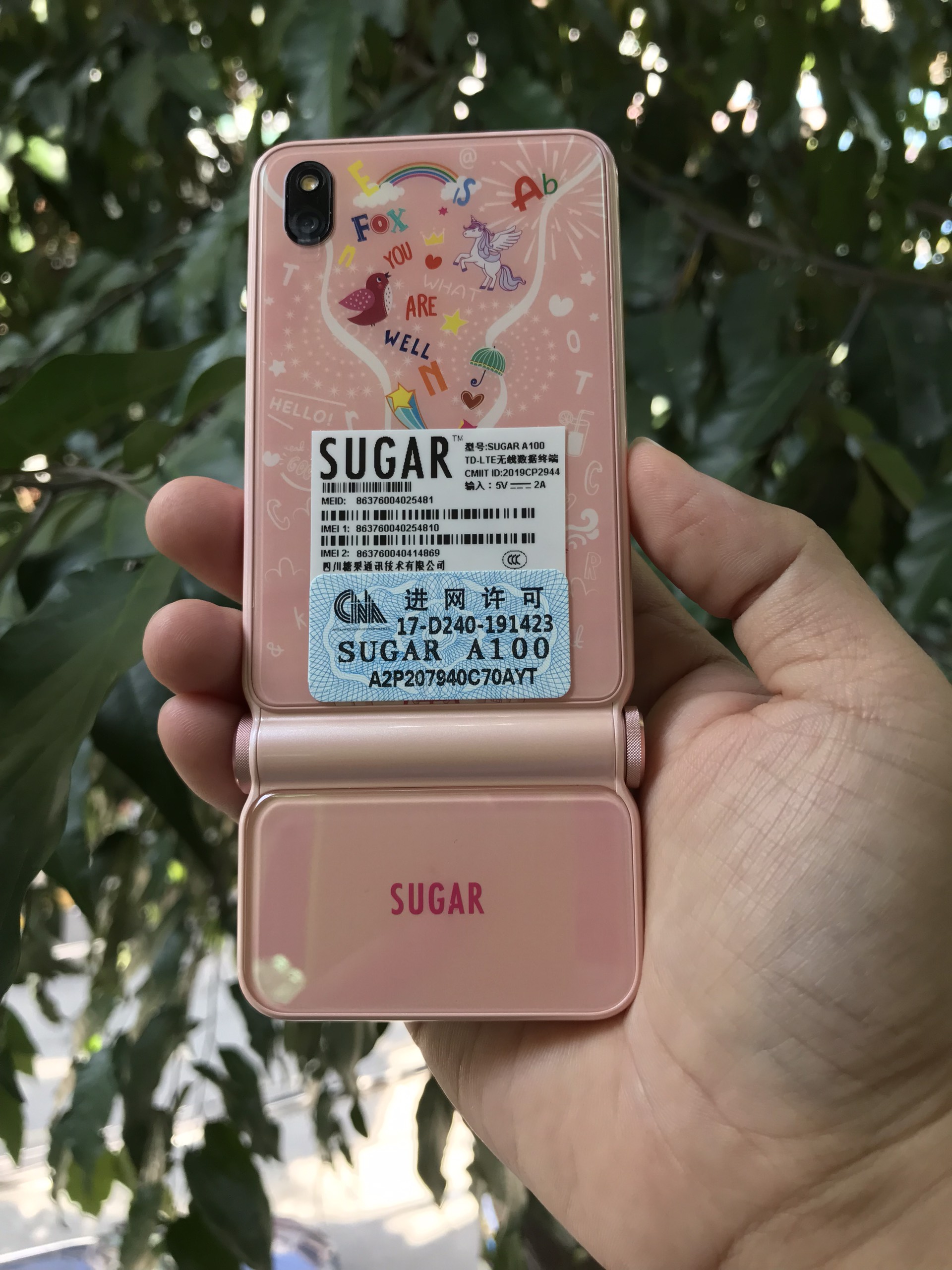 Điện thoại smartphone Sugar A100, music smartphone - Hàng chính hãng