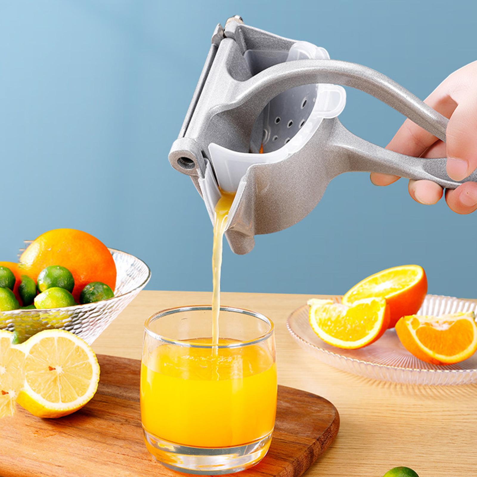 Lemon Squeezer Metal Squeezer Bowl Lime Squeezer Manual Citrus Press Juicer for Orange Citrus Fruit Juicer