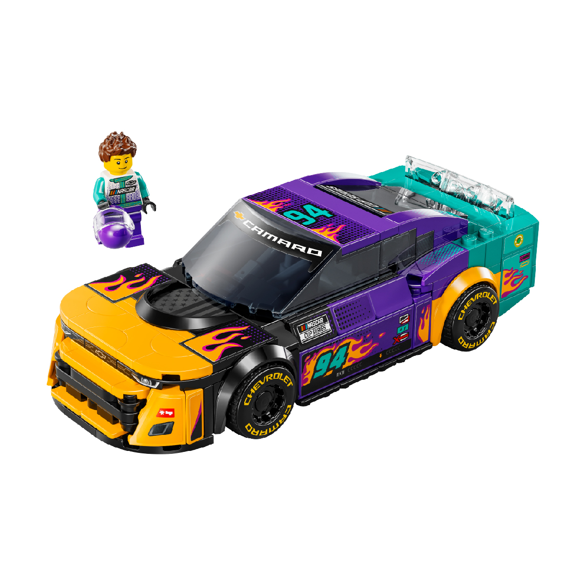 LEGO SPEED CHAMPIONS 76935 Đồ Chơi Lắp Ráp Siêu Xe NASCAR Next Gen Chevrolet Camaro ZL1 (328 Chi Tiết)