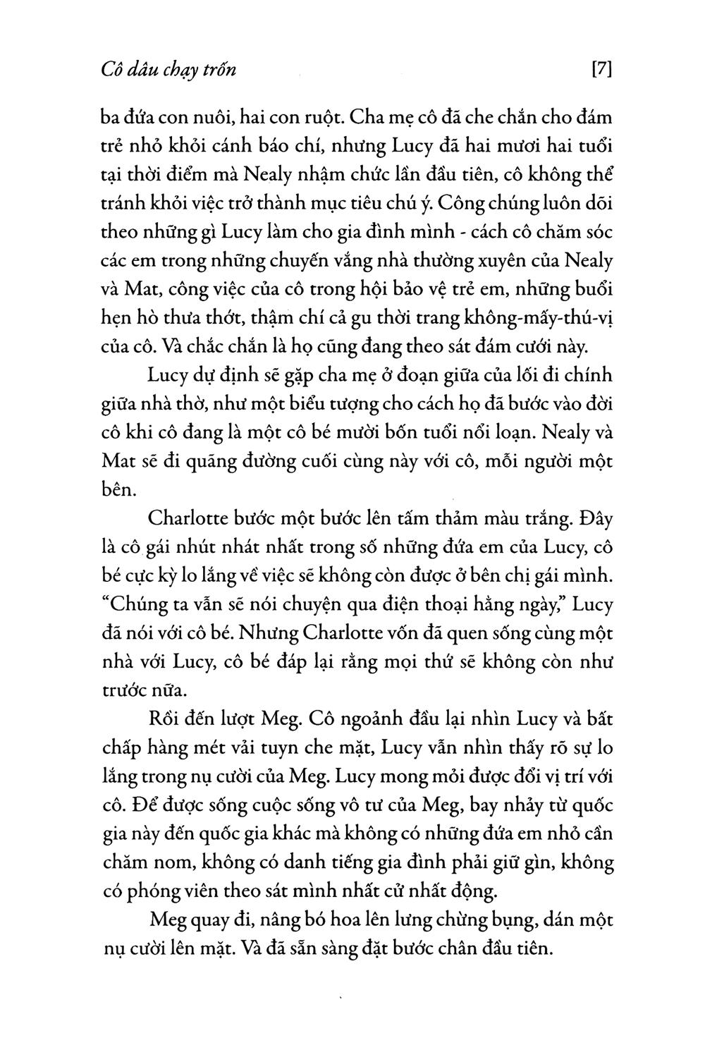 Cô Dâu Chạy Trốn (Nhã Nam)