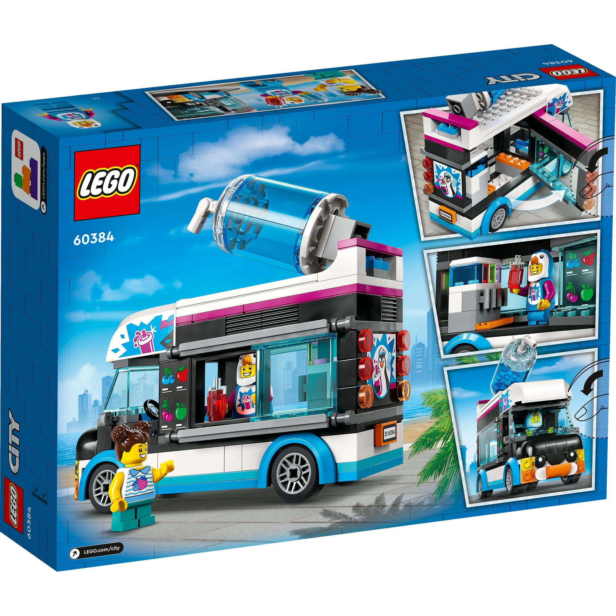 LEGO City 60384 Xe Kem Tuyết Của Penguin (194 Chi Tiết)