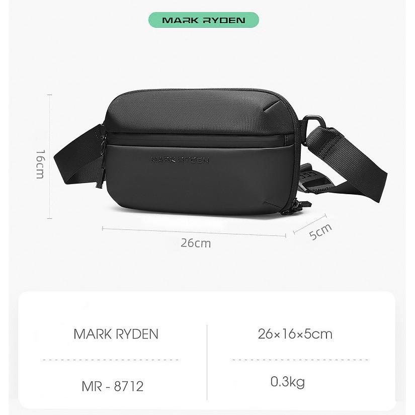 TÚI ĐEO CHÉO NAM MARK RYDEN FI14 (CHEST BAG) Cao Cấp - Chống Thấm Nước - Chính Hãng