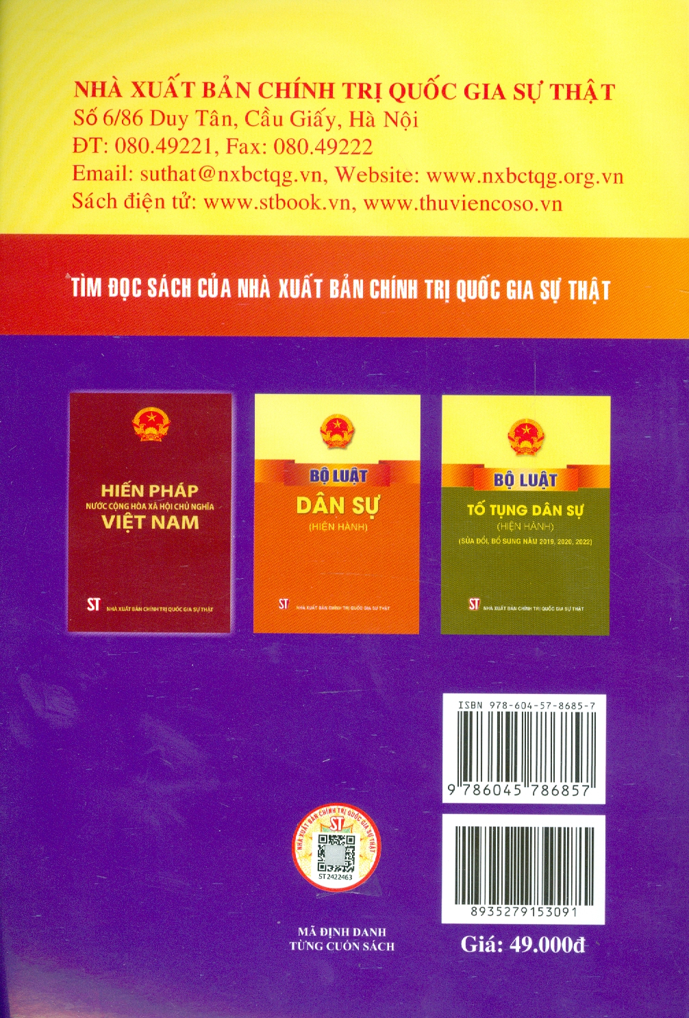 Luật Thi Hành Án Dân Sự (Hiện Hành) (Sửa Đổi, Bổ Sung Năm 2014, 2018, 2020, 2022)