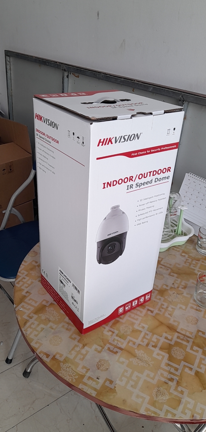 Camera SpeedDome quay 360 độ Hikvision DS-2DE4415IW-DE . Siêu nét 2K+, Zoom 25X,Hồng ngoại 100m,3D DNR, True WD - Hàng chính hãng