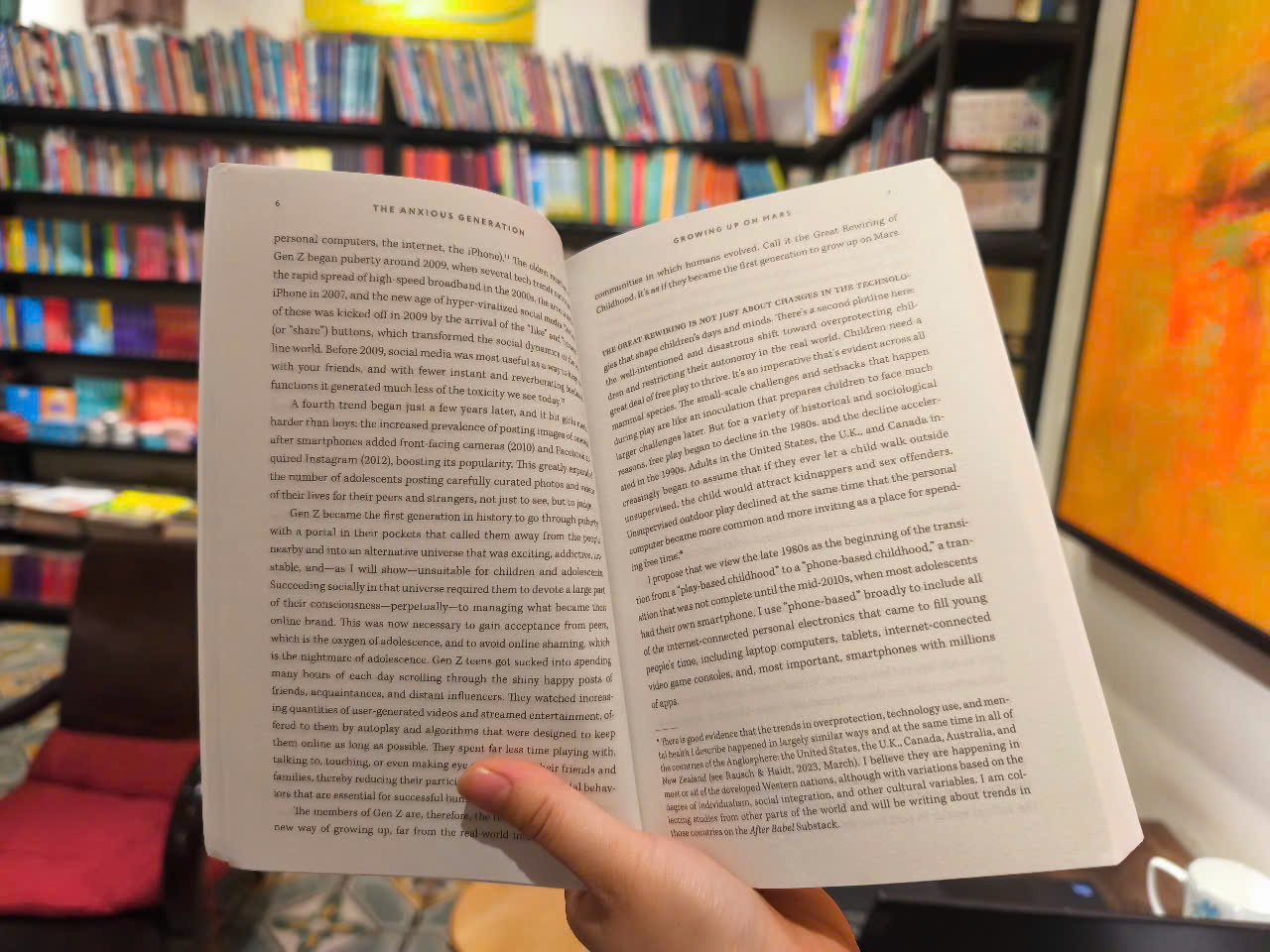 Sách - The Anxious Generation (International Edition) by Jonathan Haidt/Top 10 Book of 2024 A Washington Post Notable/Bìa mềm US