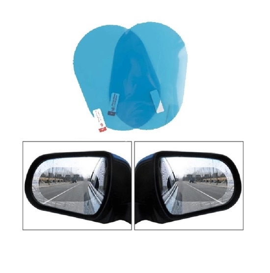 Bộ 2 Miếng dán Công nghệ NANO chống lóa- bám -đọng - tụ hơi nước mờ gương xe ô tô xe hơi loại một| Xe hơi cá tính
