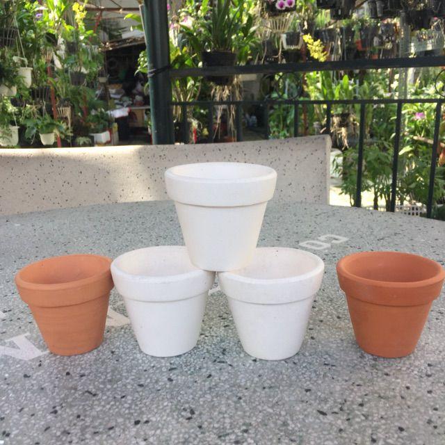 Chậu đất nung - KT: 7 x 7 cm loại dày tốt