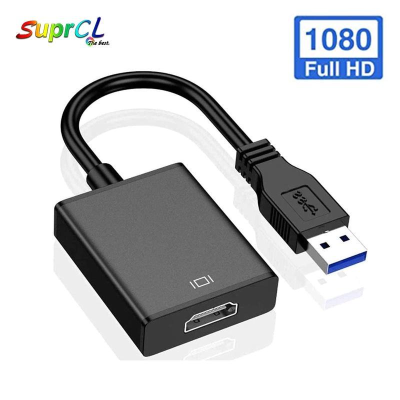 Đầu chuyển đổi usb 3.0 sang hdmi 1080p cho laptop/pc/hdtv tương thích với windows xp