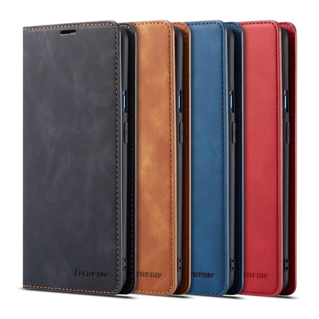 PU Leather Phone Protector Cover Case For OnePlus 7 Pro