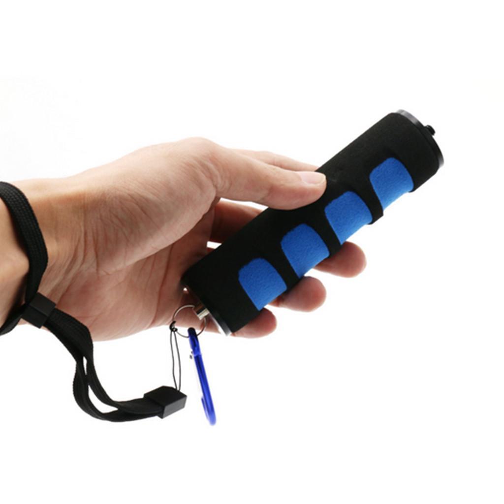 1/4" Screw Sponge Selfie Stick Handle Grip Stabilizer for Camera Blue