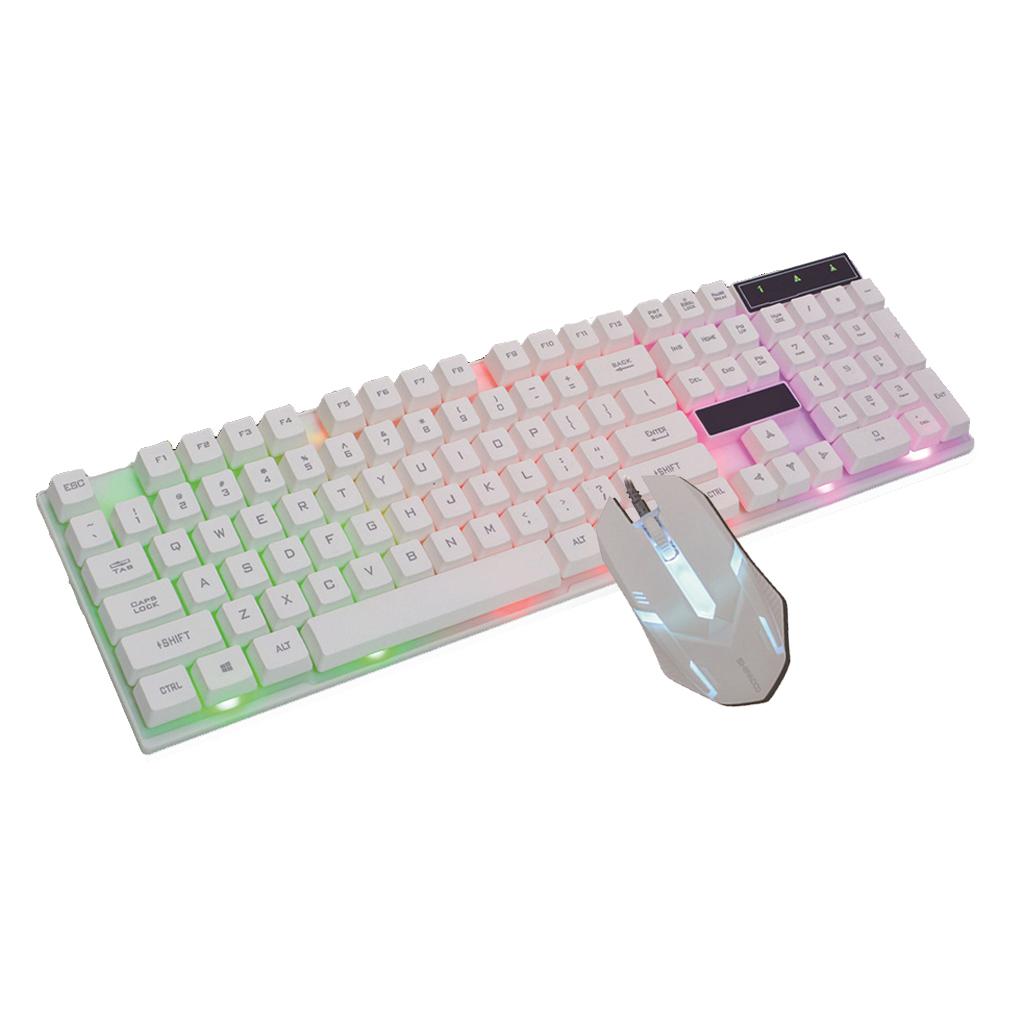 Gaming Keyboard Mouse Combo Set RGB LED Backlight