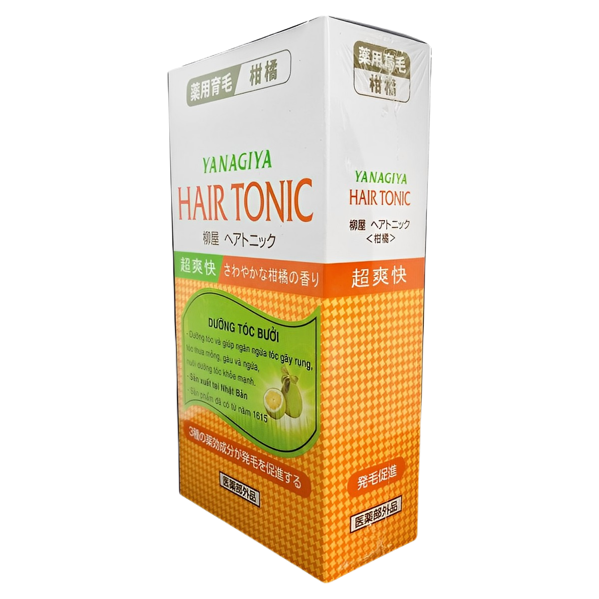 Sản phẩm dưỡng tóc Yanagiya Hair Tonic (Citrus)