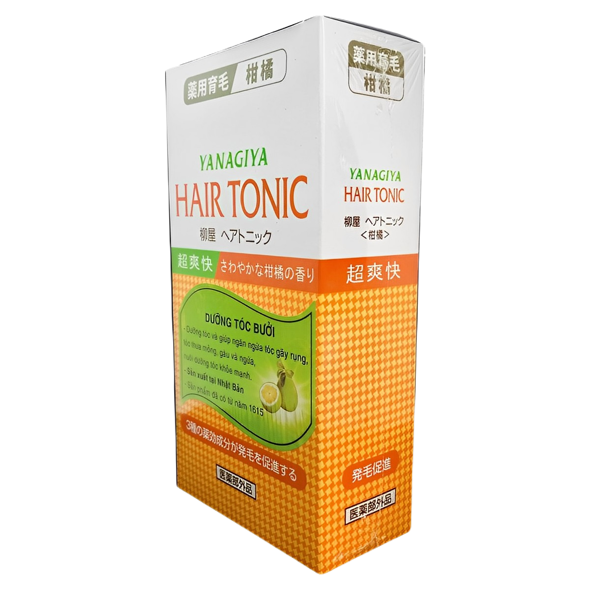  Sản phẩm dưỡng tóc Yanagiya Hair Tonic (Citrus)