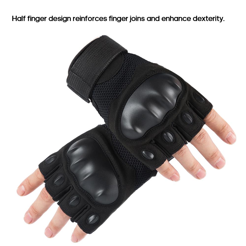 Găng tay thể thao ngoài trời nửa ngón, Găng tay chống trượt Chống mài mòn