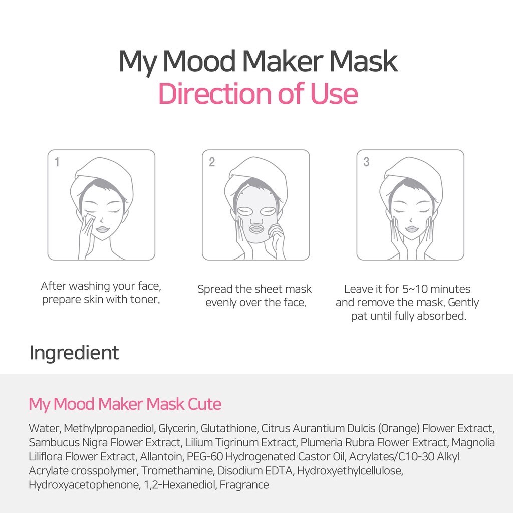 Mặt nạ dưỡng da Ariul My Mood Maker Mask Glam 20g