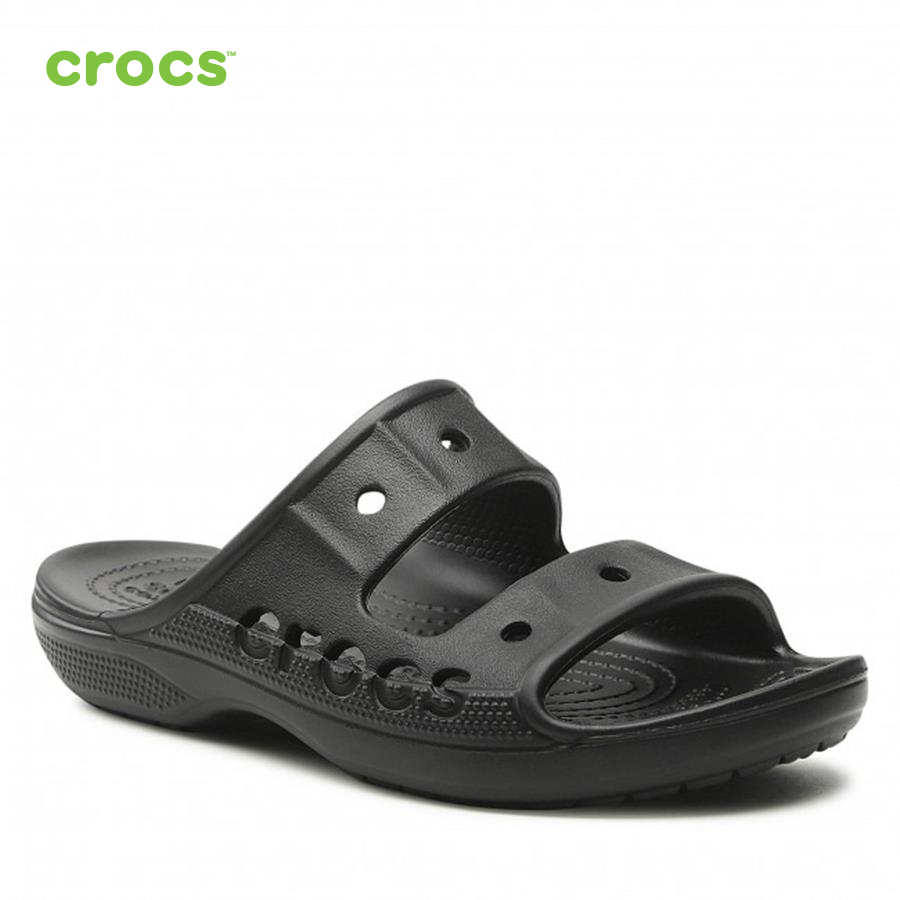 Dép nhựa nam Crocs Baya Sandal U Black - 207627-001