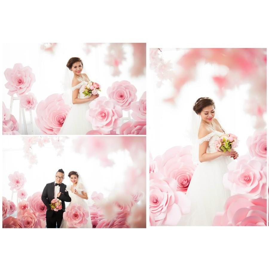 THIẾT KẾ - IN ẤN BACKDROP CƯỚI 3 X 2.5M...............................................................................