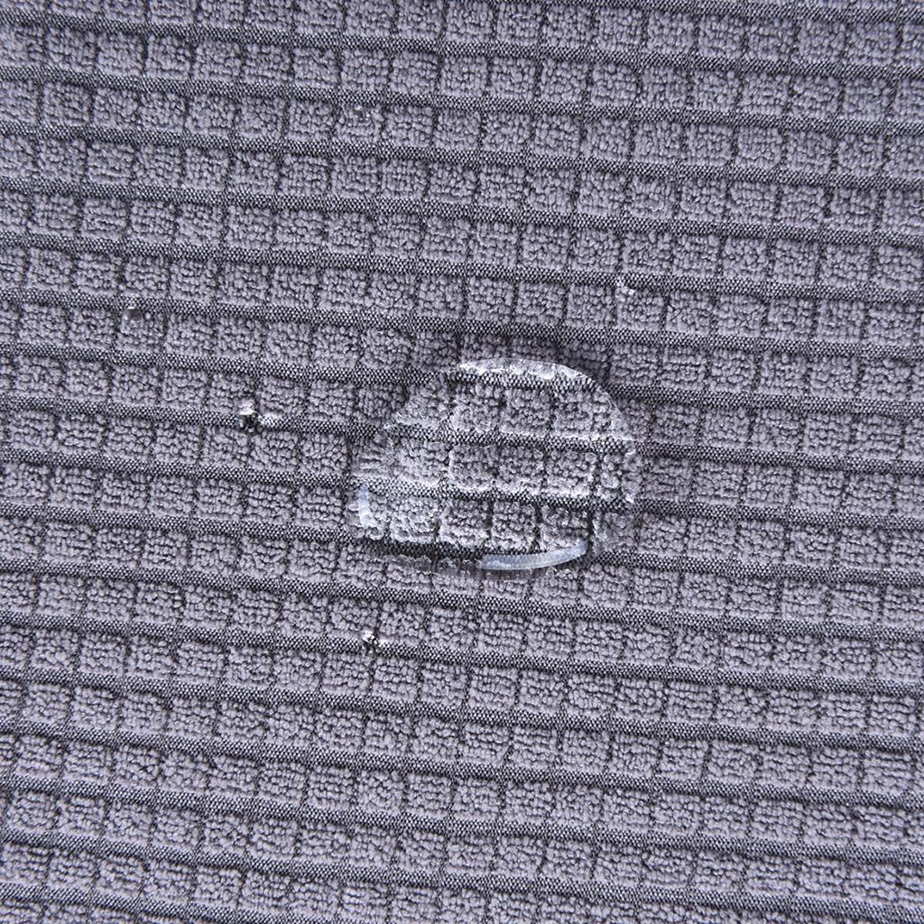 2X Sofa Futon Seat Cushion Pad Cover for Garden Bench Chairs Light Grey-Size M