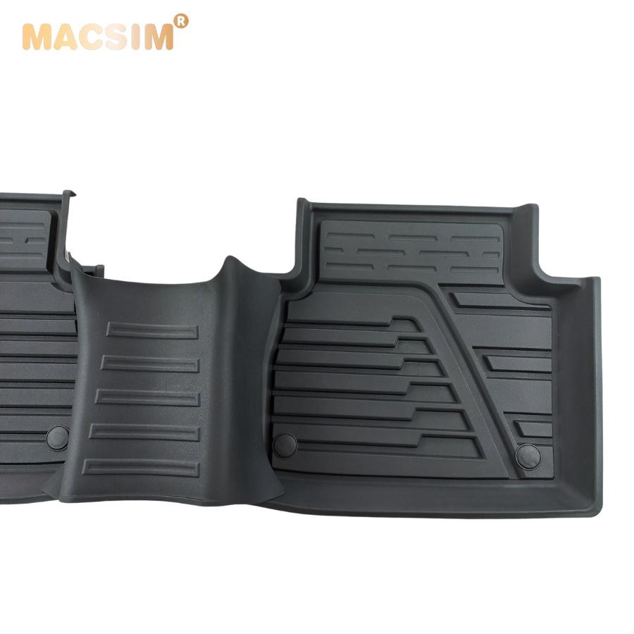 Thảm lót sàn ô tô Hyundai sonata 2020-nay Nhãn hiệu Macsim chất liệu nhựa TPE đúc khuôn cao cấp - màu đen