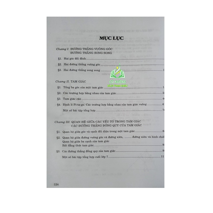 Sách - Tổng hợp các bài toán phổ dụng Hình học 7