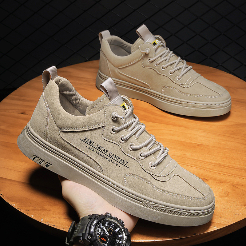 Giày Sneaker Nam, Giày Da Nam Thấp Cổ Da Lộn NEW 2022 - Fullbox