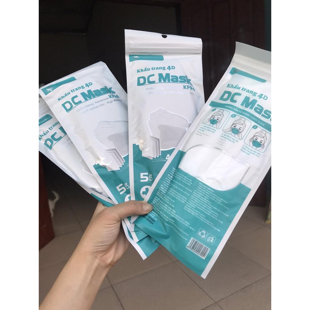 Khẩu trang DC Mask ( sét 5 túi gồm 50 khẩu trang