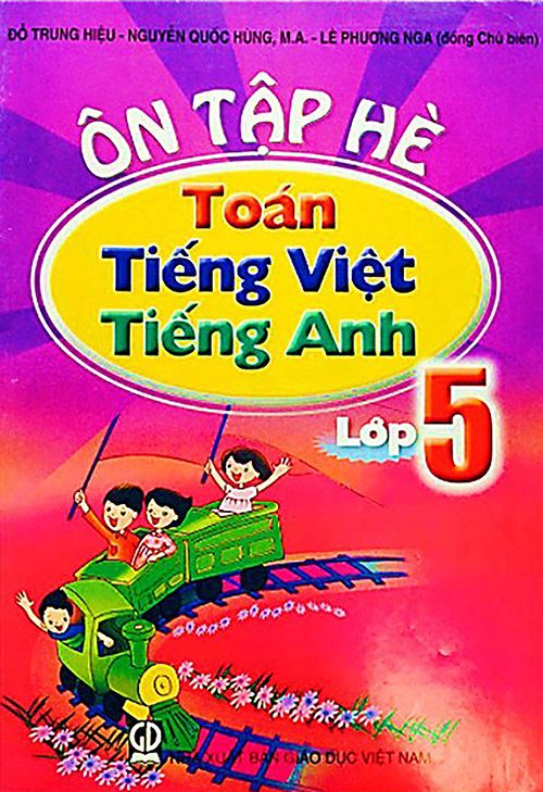 Sách - Ôn Tập Hè Toán - Tiếng Việt - Tiếng Anh Lớp 5