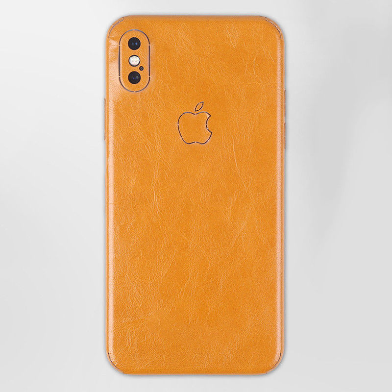 Miếng dán da mặt lưng cho iPhone X / iPhone Xs sang trọng bảo vệ 360 độ chống trầy xước - Hàng nhập khẩu