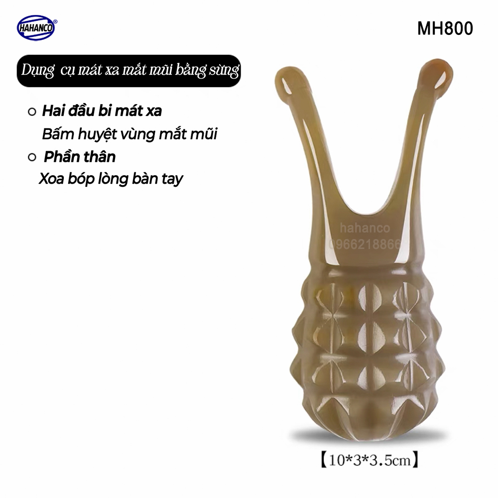 Massage mũi/ mặt 100% bằng Sừng chống nếp nhăn/nâng cơ mặt hiệu quả/lam đẹp da