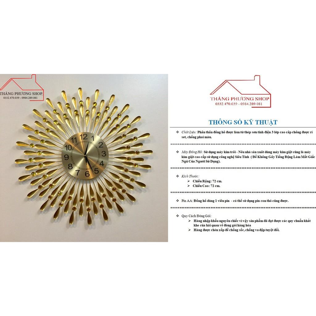 Đồng Hồ Trang Trí Giọt Nước TP-002Y