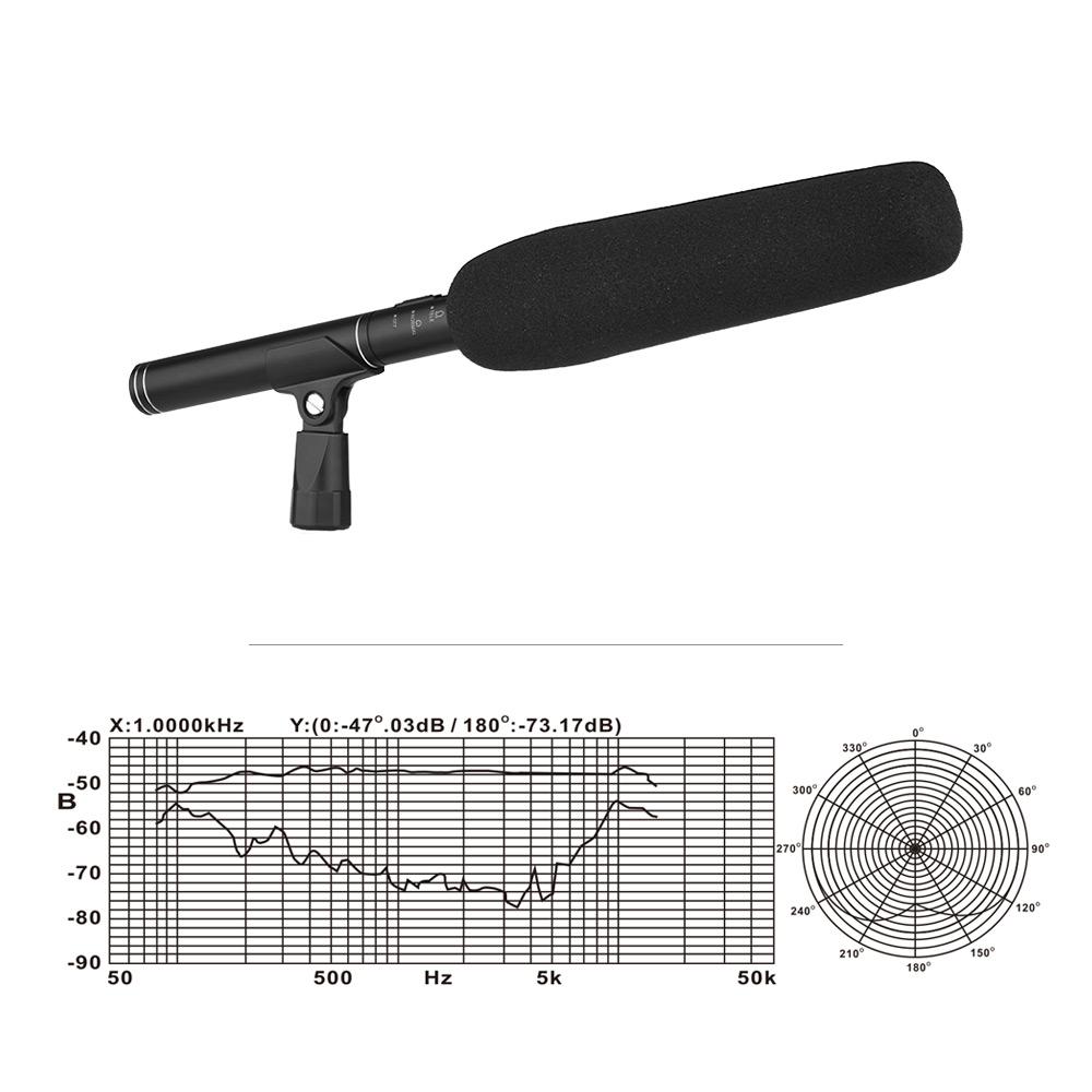 Micrô phỏng vấn tụ điện siêu cực Uni-cực chuyên nghiệp MF-360 + Cáp âm thanh 6M 2 giá đỡ micrô - MF-360