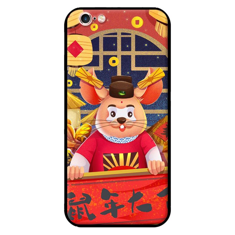 Ốp lưng in cho Iphone 6/6s Mẫu Tết 2020