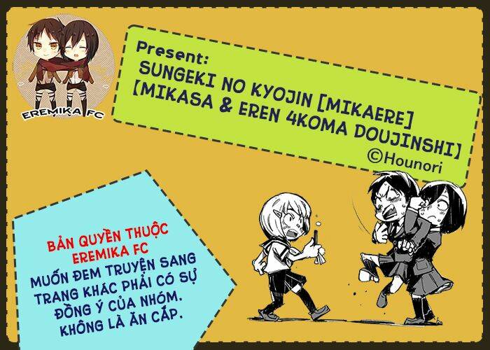 những mẫu chuyện xoay quanh eren và mikasa chapter 3 1