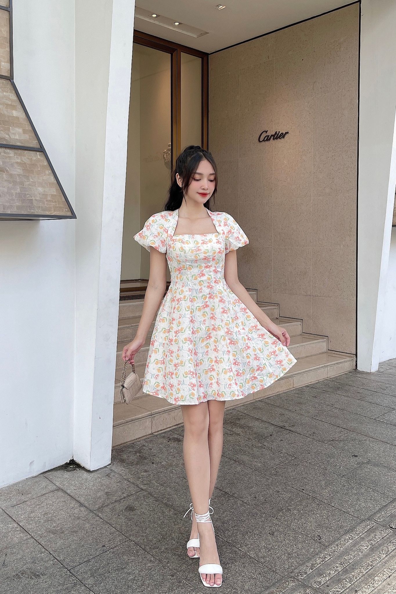 OLV - Đầm Gabino Flower Dress
