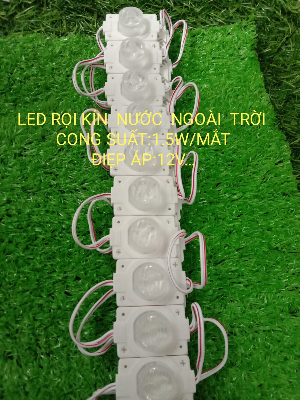 Đèn led rọi 1.5w dùng điện 12v