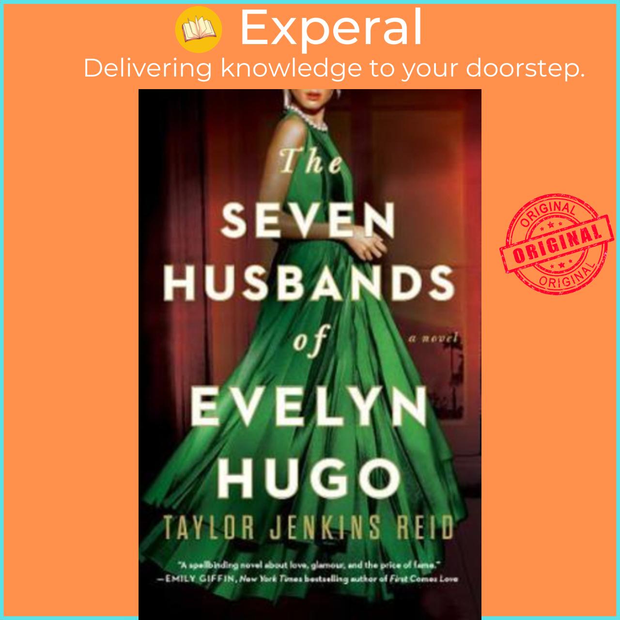 Sách - The Seven Husbands of Evelyn Hugo  A Novel by TAYLOR JENKINS REID - US Edition, paperback