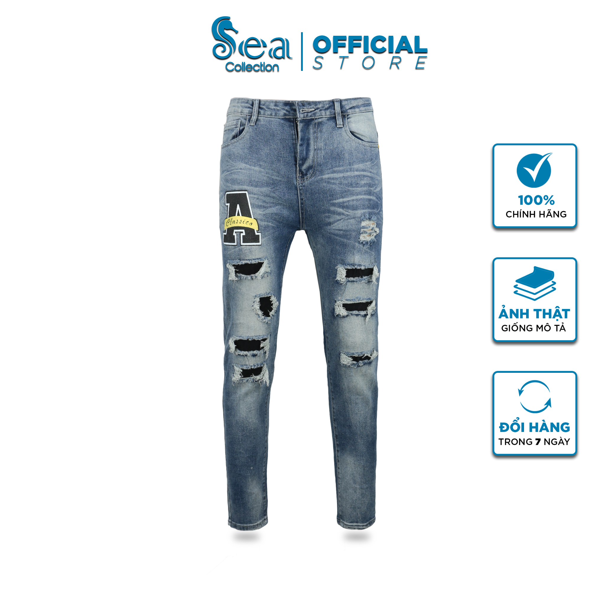 Quần Jean Nam Dài Sea Collection 6343
