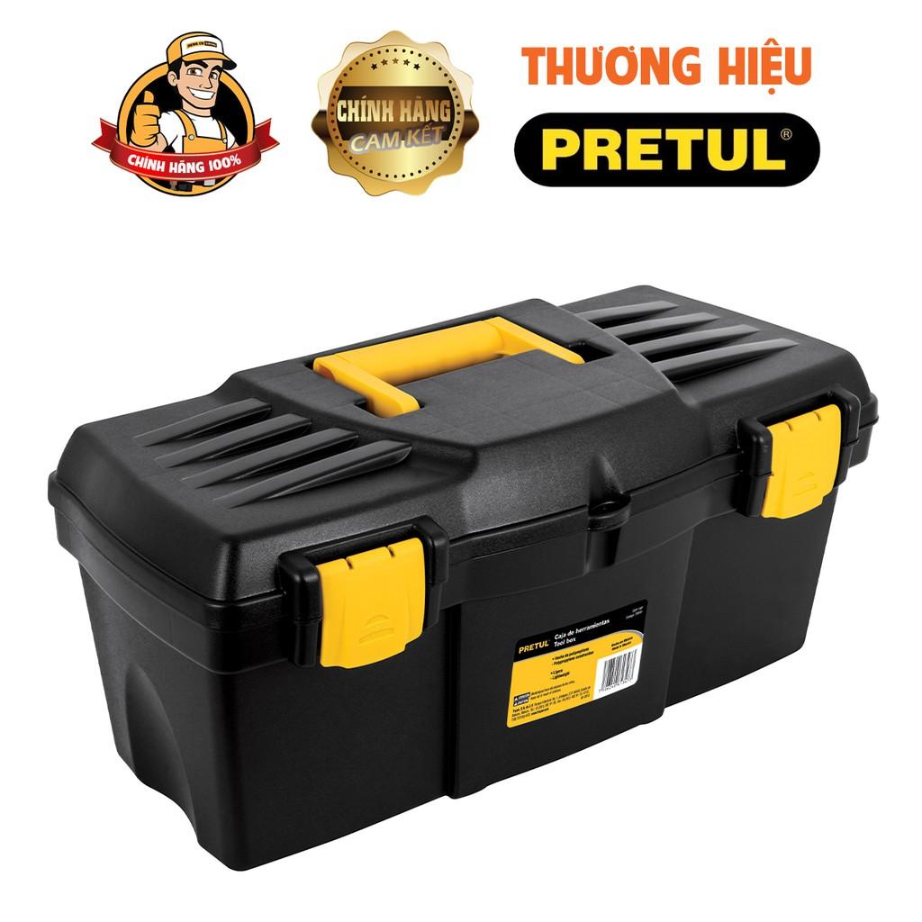 Thùng đồ nghề nhựa,Dụng cụ cầm tay,Hộp đựng 41 x 21 x 19cm 16in Pretul chp-16p