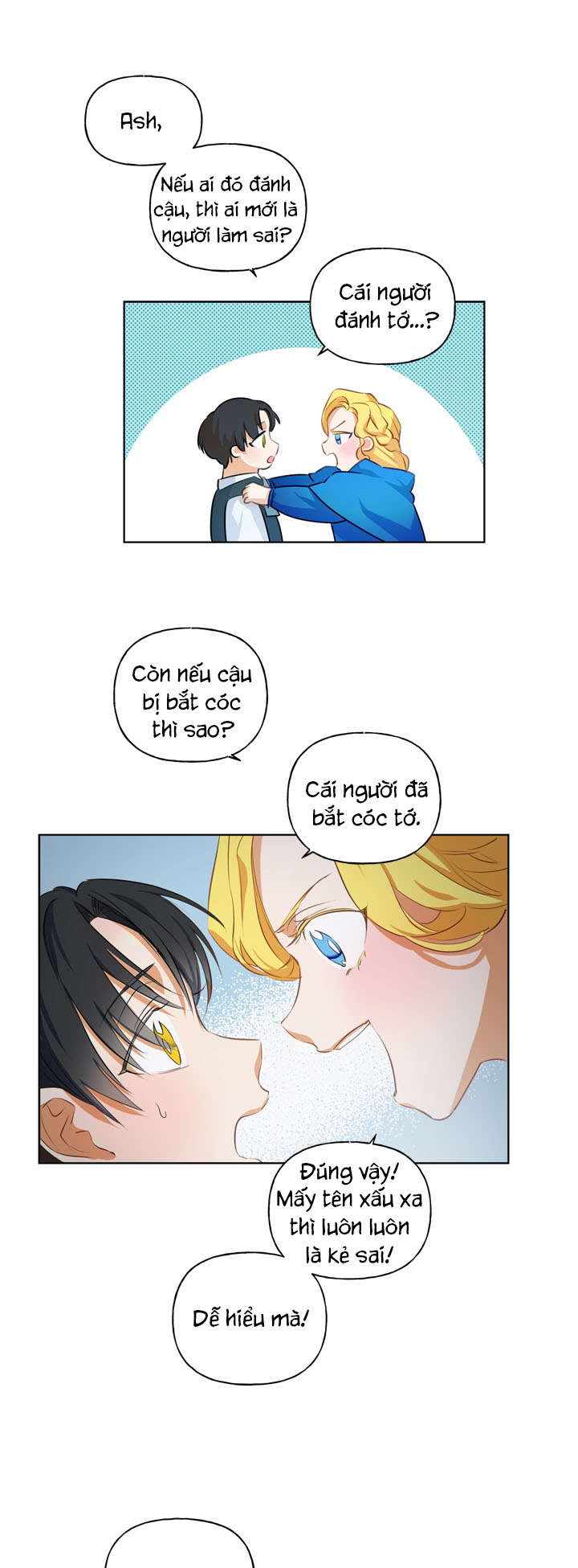 nhà nguyên tố tóc vàng chapter 32 31